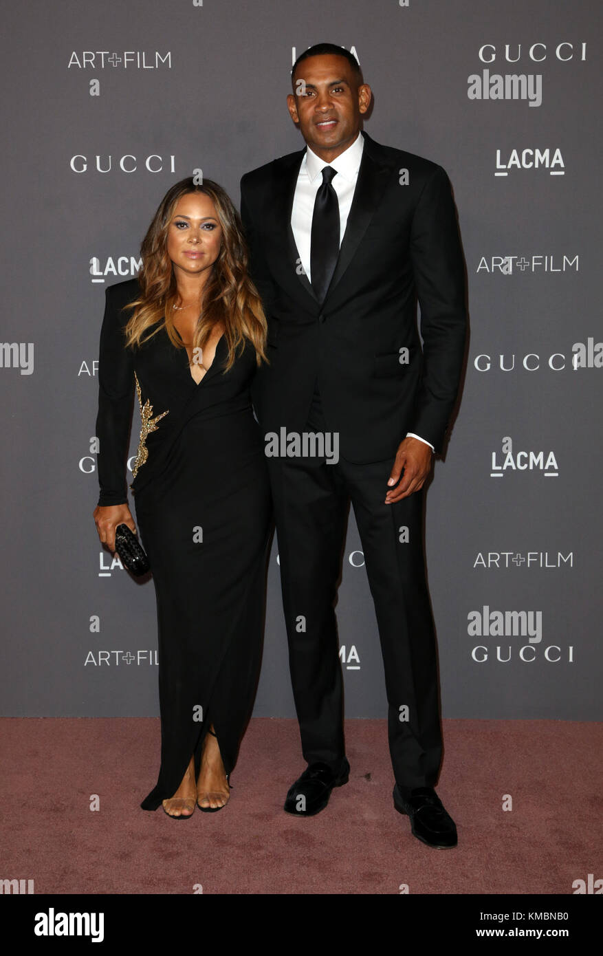 Celebrities attend 2017 LACMA Art + Film Gala Honoring Mark Bradford and George Lucas presented by Gucci at LACMA.  Featuring: Grant Hill, Tamia Hill Where: Los Angeles, California, United States When: 05 Nov 2017 Credit: Brian To/WENN.com Stock Photo