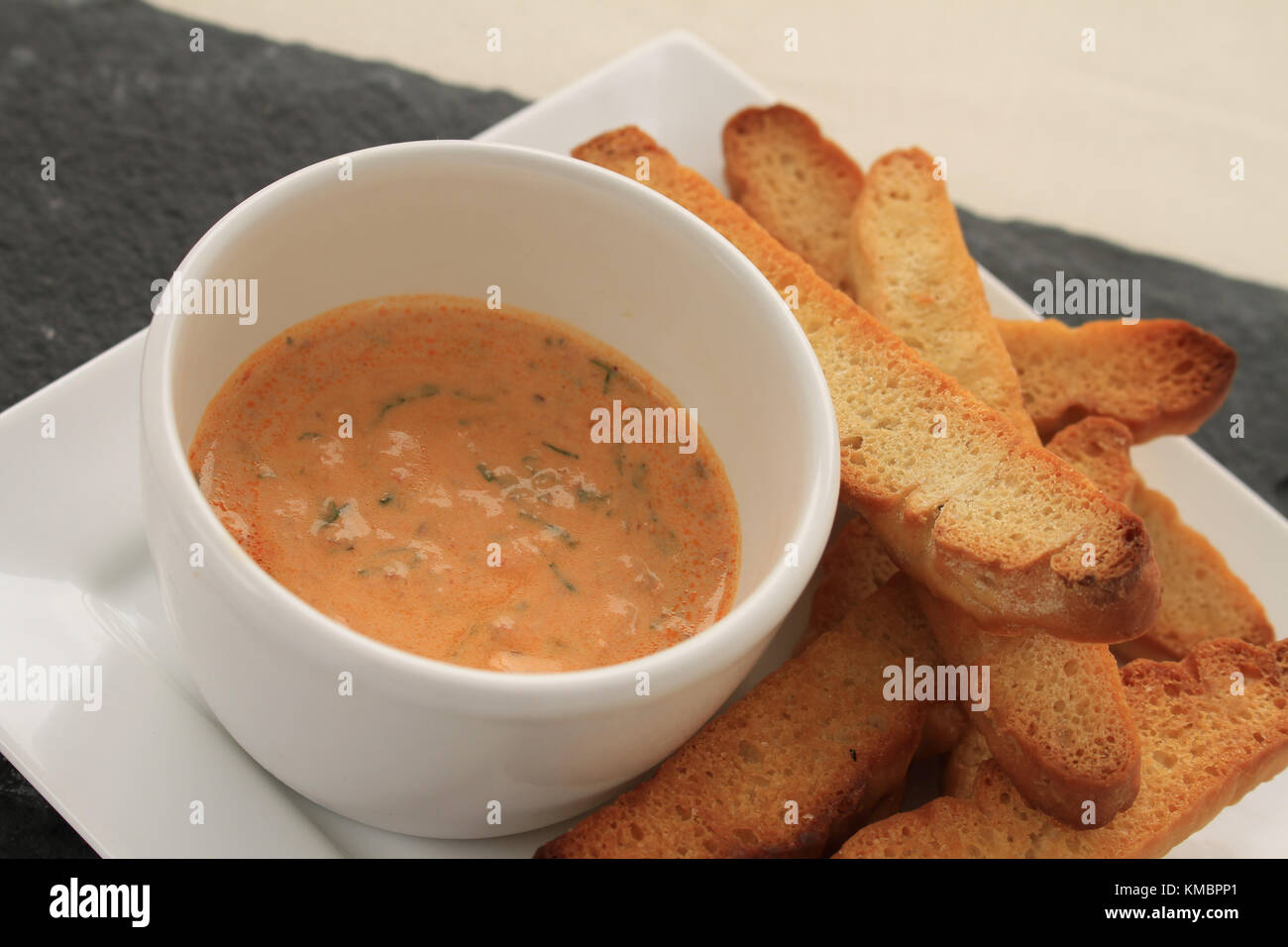 sun dried tomato dip Stock Photo Alamy