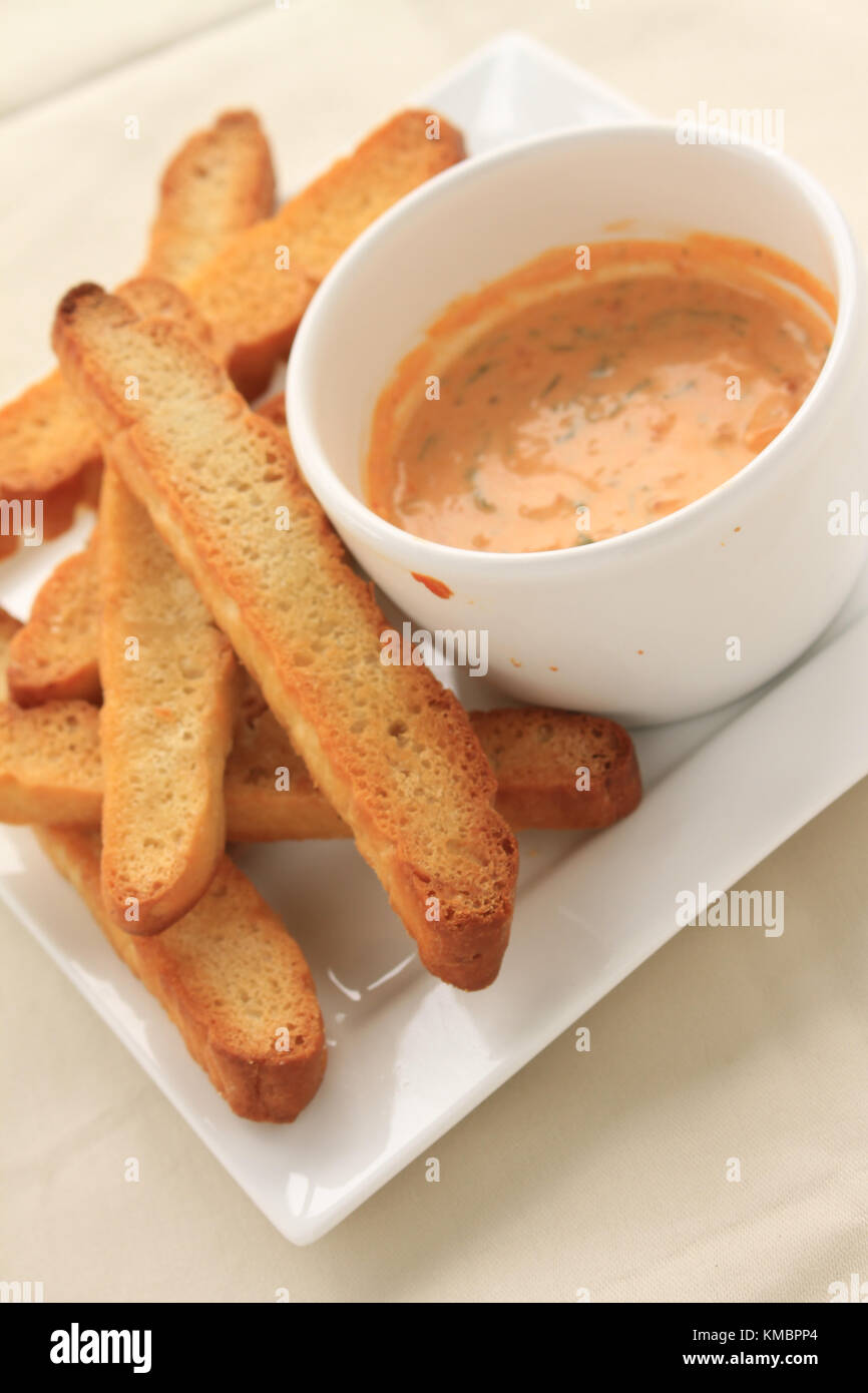 sun dried tomato dip Stock Photo Alamy