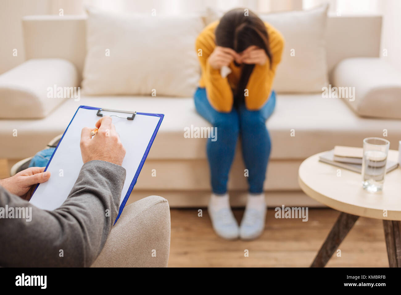 Upset Notes Problem relieve hi-res stock photography and images - Alamy