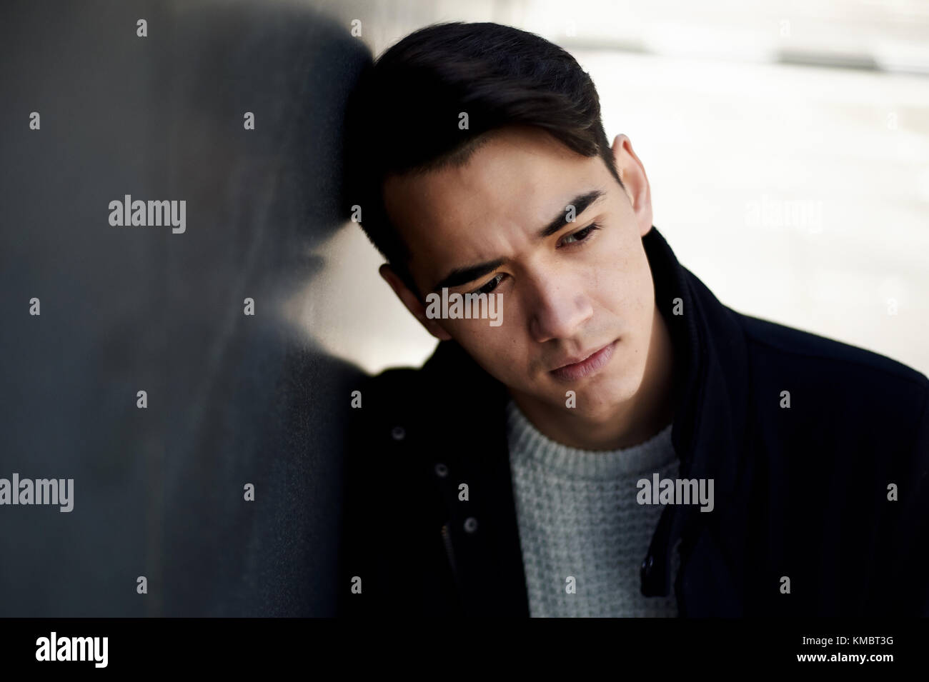 Dark brown hair brown eyes man hi-res stock photography and images - Alamy