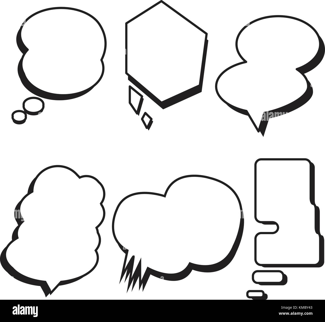 Hand drawn text box blank hires stock photography and images Alamy