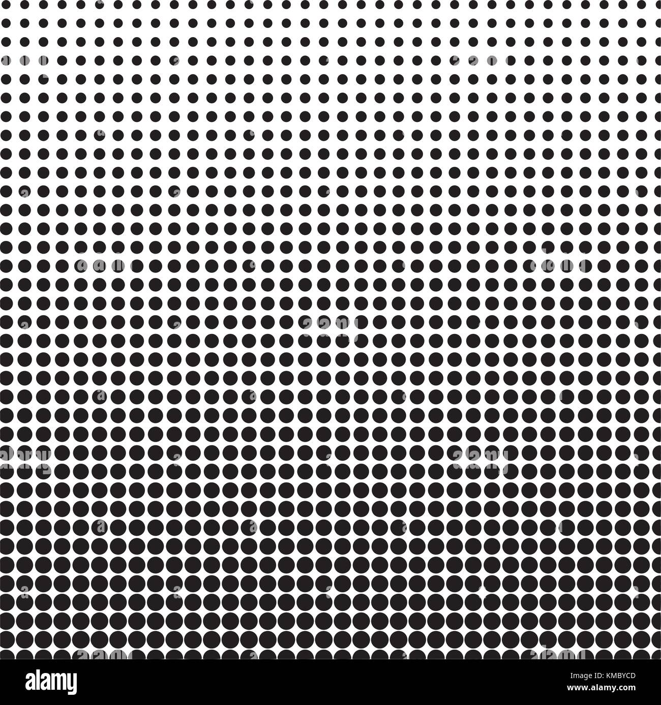 Halftone background. Black-white dot vector illustration Stock Vector