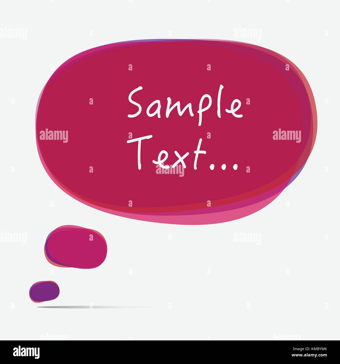 Set of Colorful Bubbles for Speech Vector Design Stock Vector Image ...