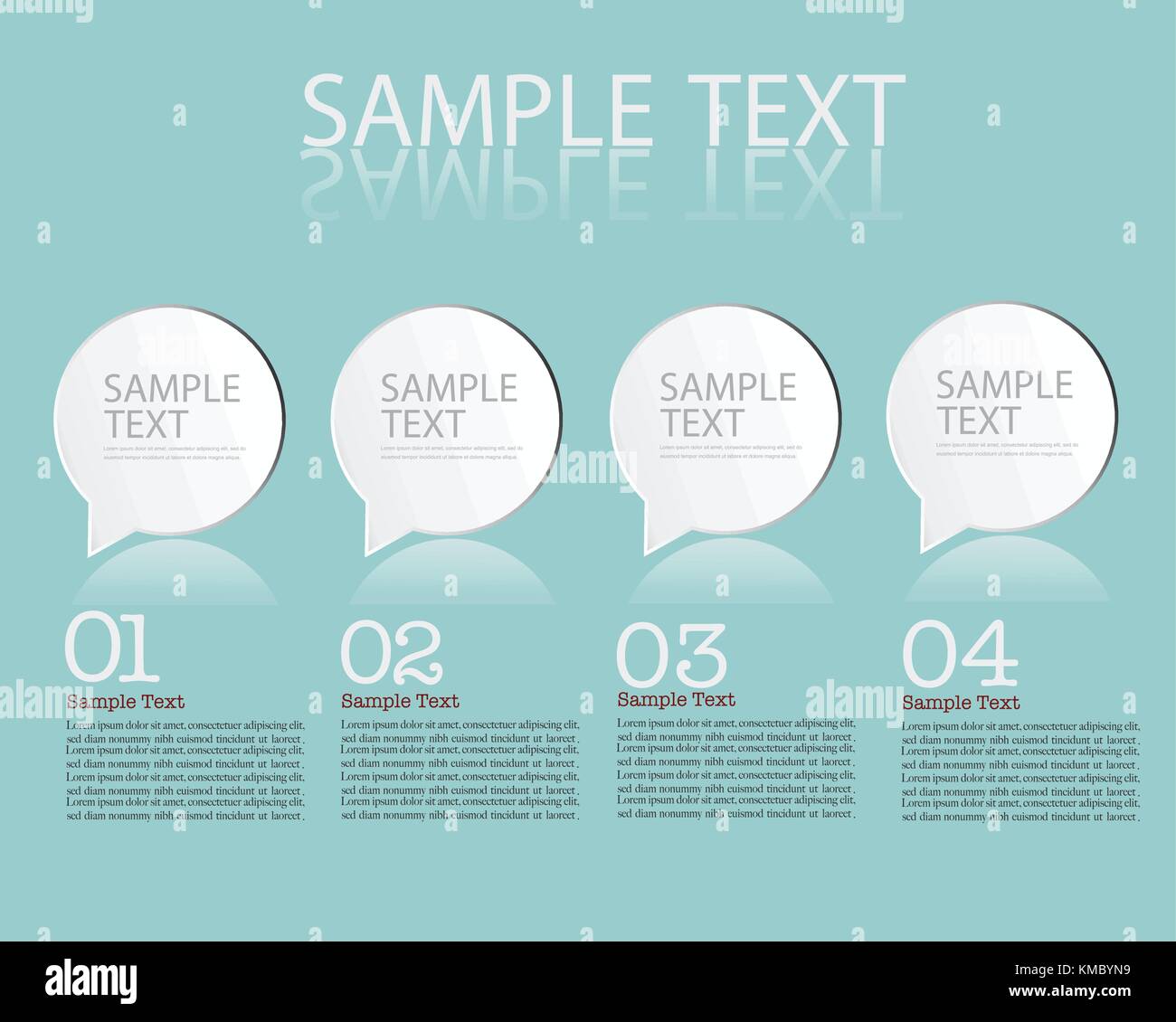 Abstract infographics number options template Stock Vector Image & Art ...