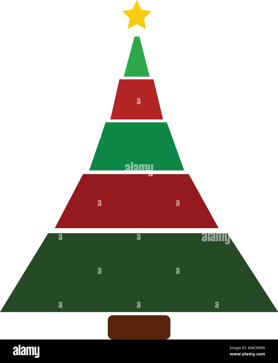 Abstract Christmas tree Stock Vector Image & Art - Alamy