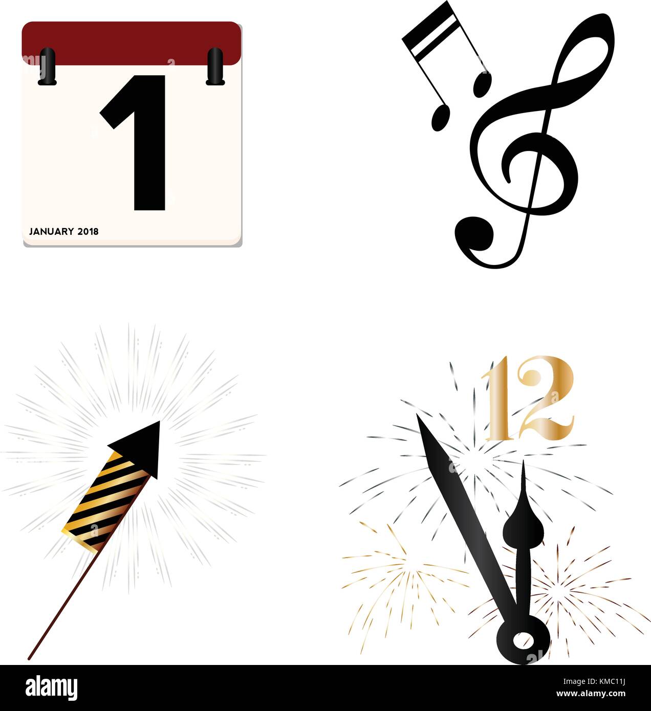 Happy new year Stock Vector Image & Art - Alamy