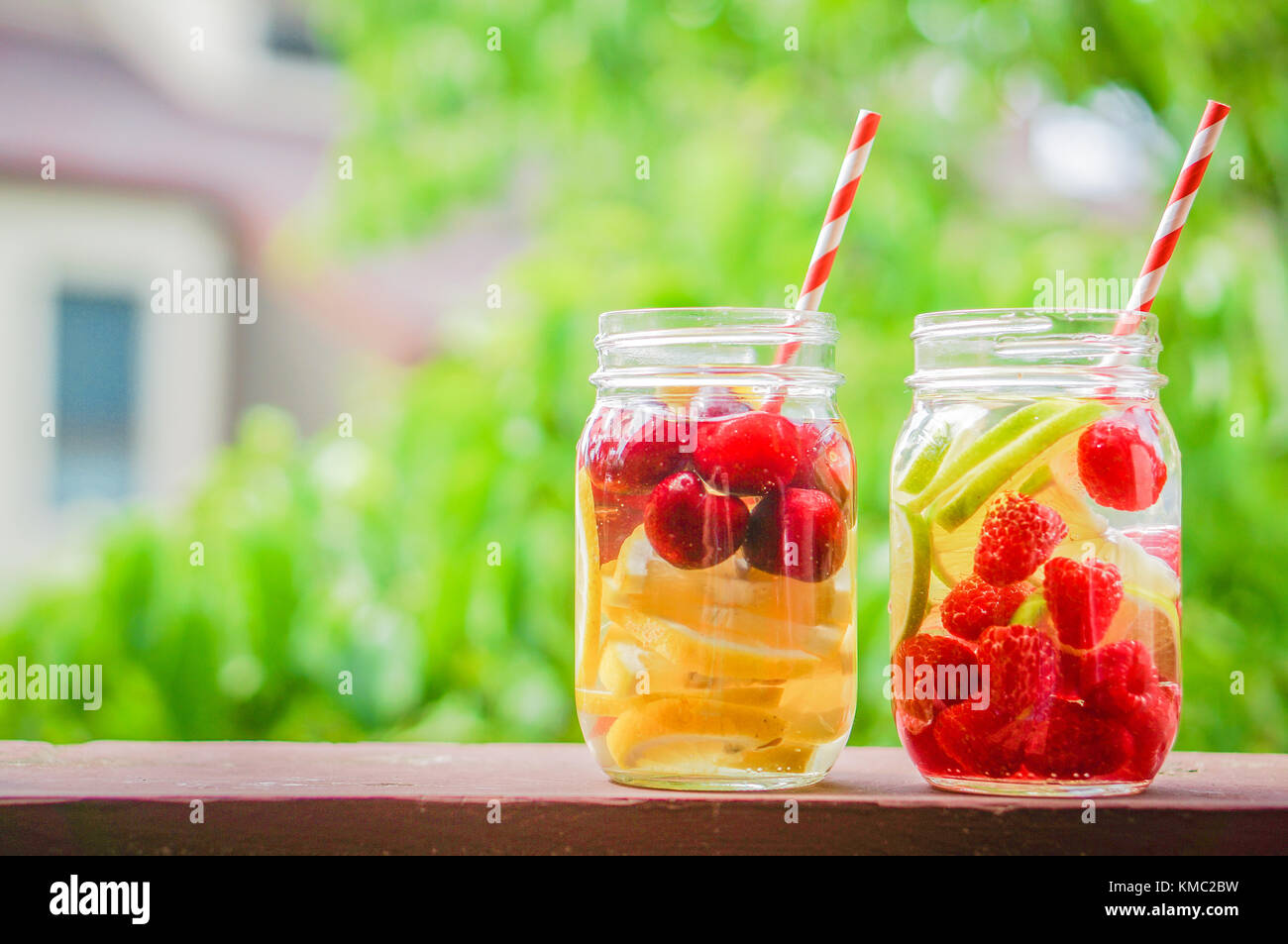 Sparkling Water Cocktail Stock Photo Alamy