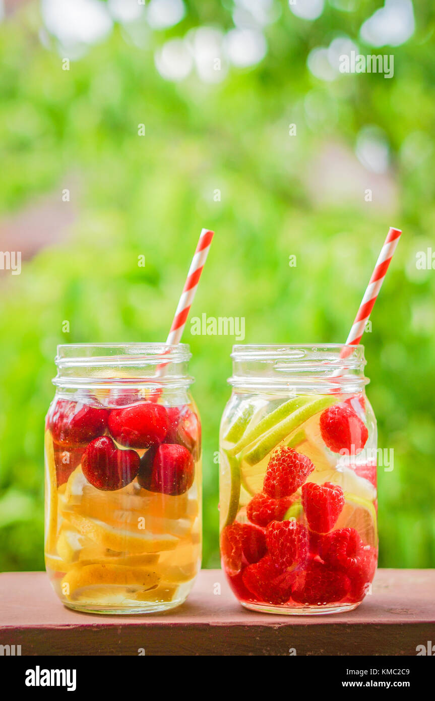 Sparkling Water Cocktail Stock Photo Alamy