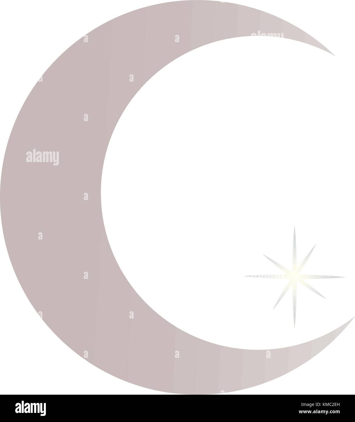 Abstract moon shape Stock Vector Image & Art - Alamy