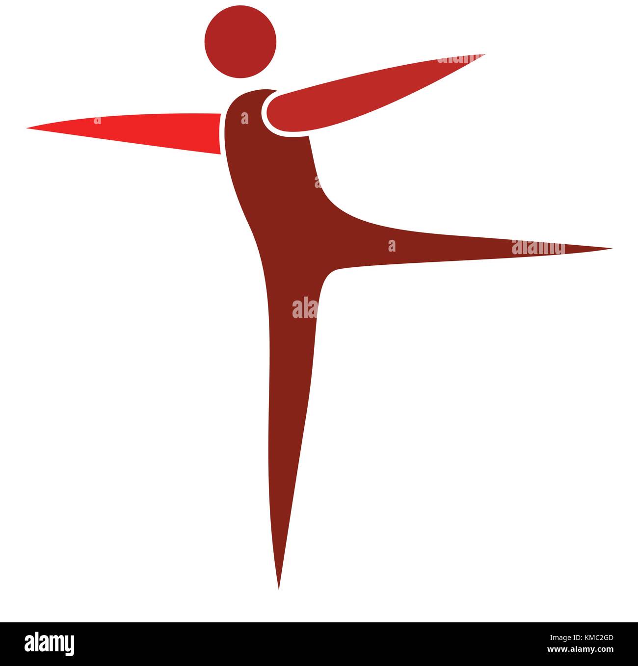 abstract fitness person Stock Vector Image & Art - Alamy
