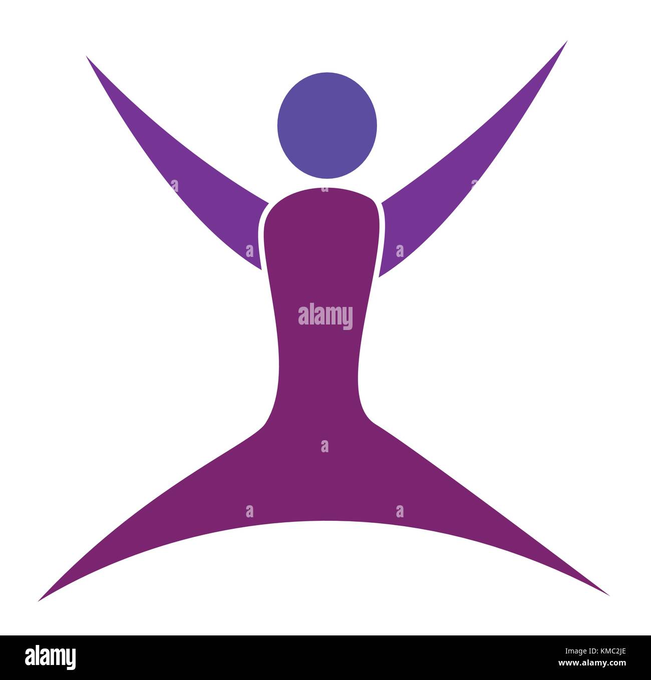 abstract fitness person Stock Vector Image & Art - Alamy