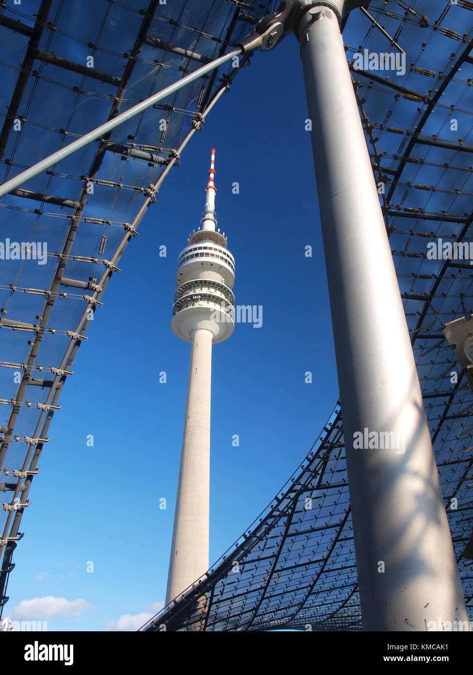 Olympic Tower, Olympic Park, Munich Stock Photo Alamy