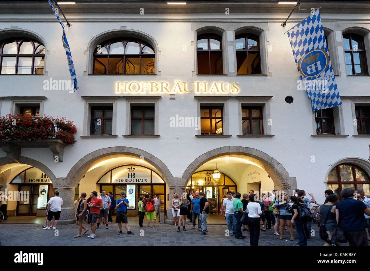 Hofbraeuhaus in Munich, Bavaria, Germany Stock Photo