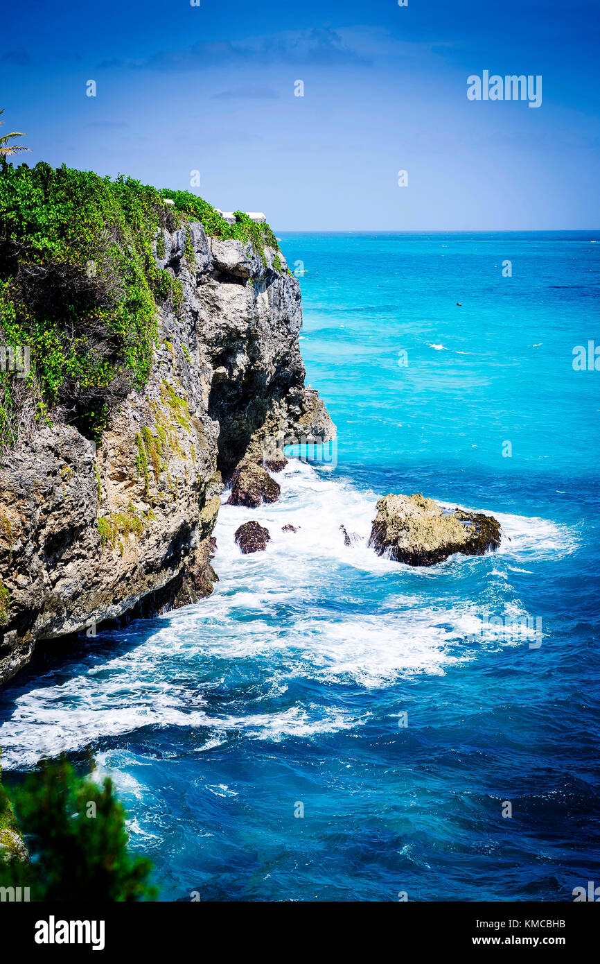 Crane Beach; Crane; St. Philip; Barbados Stock Photo Alamy