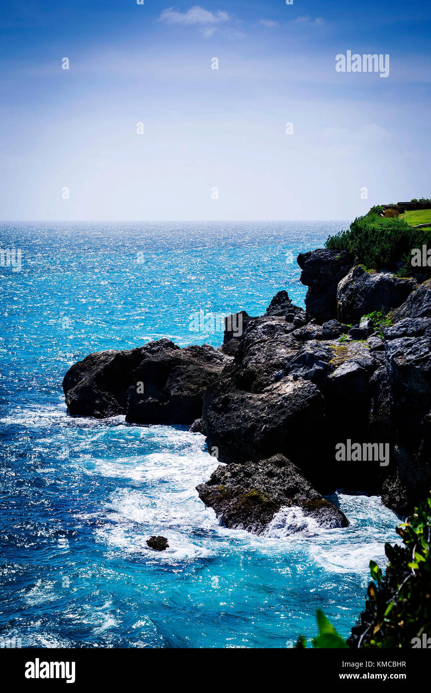 Crane Beach; Crane; St. Philip; Barbados Stock Photo Alamy