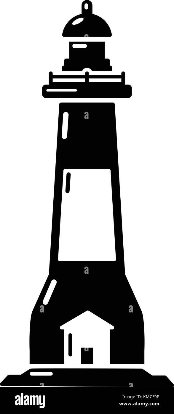 Lighthouse icon, simple style Stock Vector Image & Art - Alamy