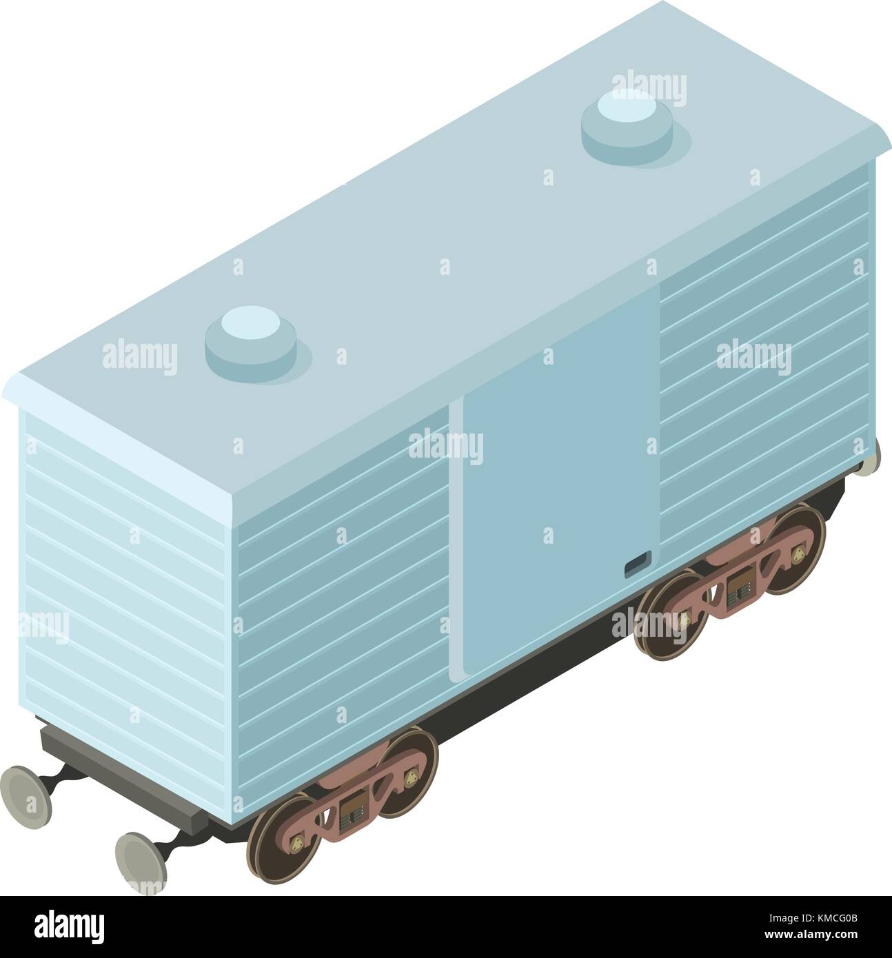 Wagon logistic icon, isometric 3d style Stock Vector Image & Art - Alamy