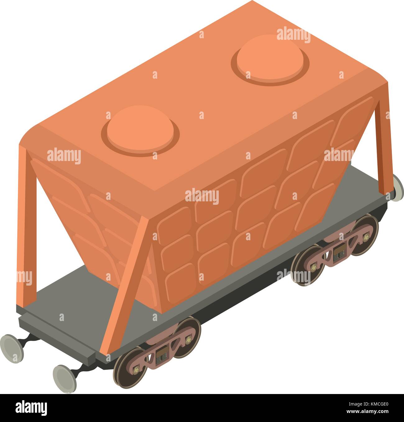 Wagon transport icon, isometric 3d style Stock Vector Image & Art - Alamy