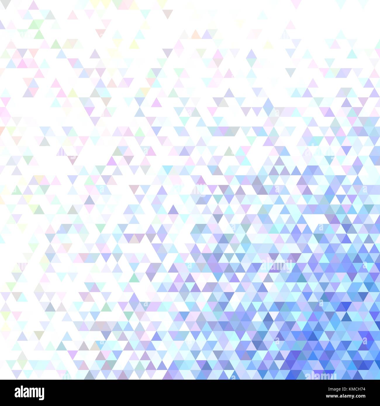 Polygonal abstract tiled triangle background - modern vector graphic design with regular triangles Stock Vector