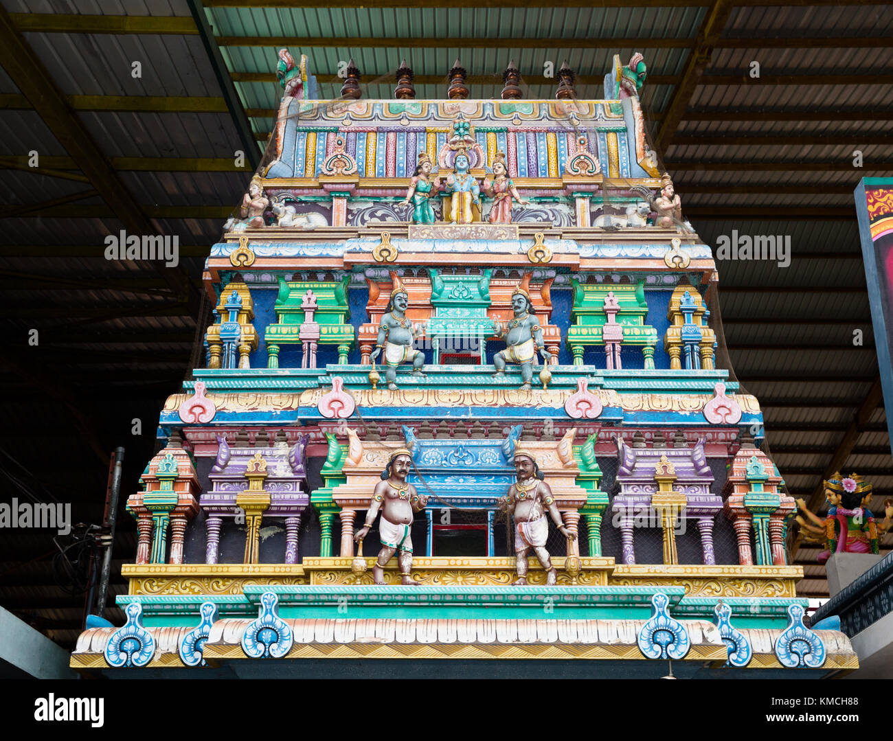 Agurukaramulla temple Negombo Sri Lanka Stock Photo