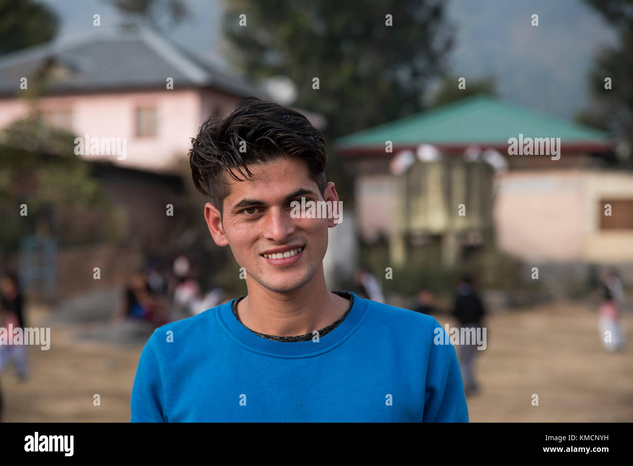 Portrait of a young smiling boy Stock Photo - Alamy