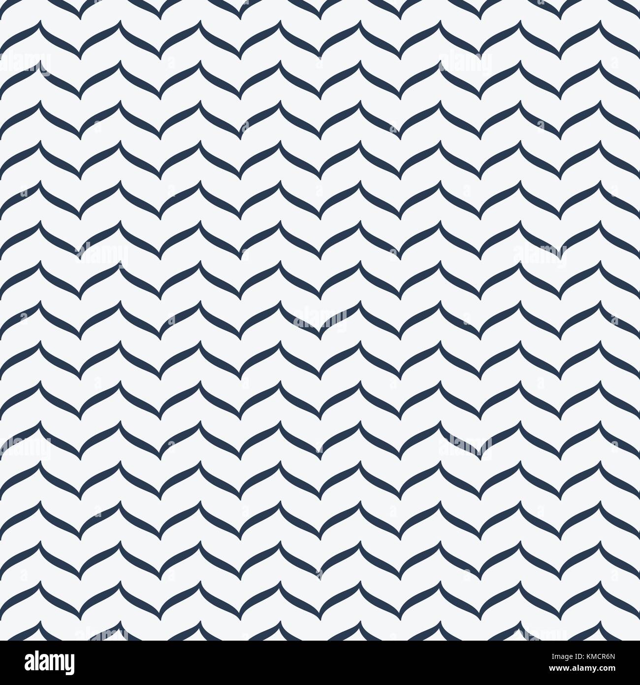 Seamless pattern with waves Stock Vector Image & Art - Alamy