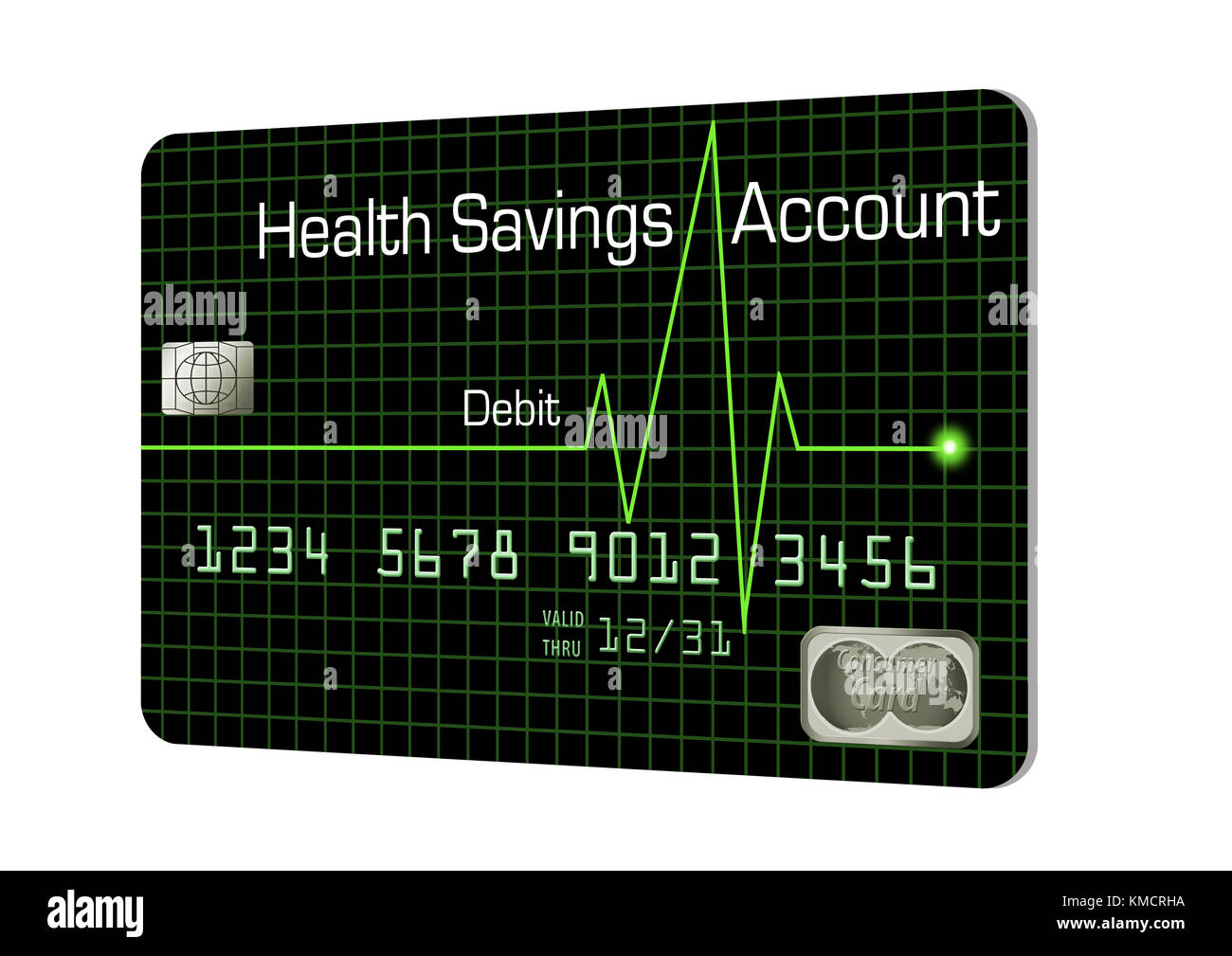 Here is a flexible spending account debit card or a health savings