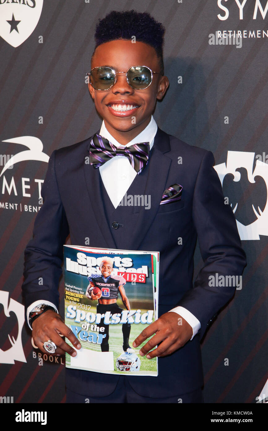New York, NY, USA. 5th Dec, 2017. Maxwell "Bunchie" Young at the 2017 Sports Illustrated Sportsperson Of The Year Awards at Barclays Center on December 5, 2017 in New York City. Credit: Diego Corredor/Media Punch/Alamy Live News Stock Photo