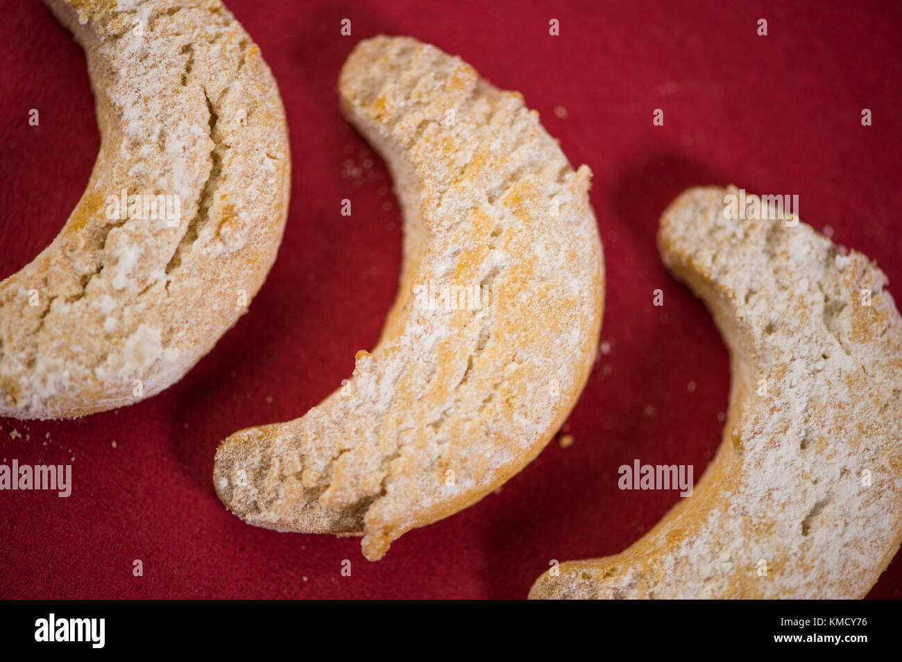 ILLUSTRATION Vanillekipferl biscuits can be seen in Berlin, Germany
