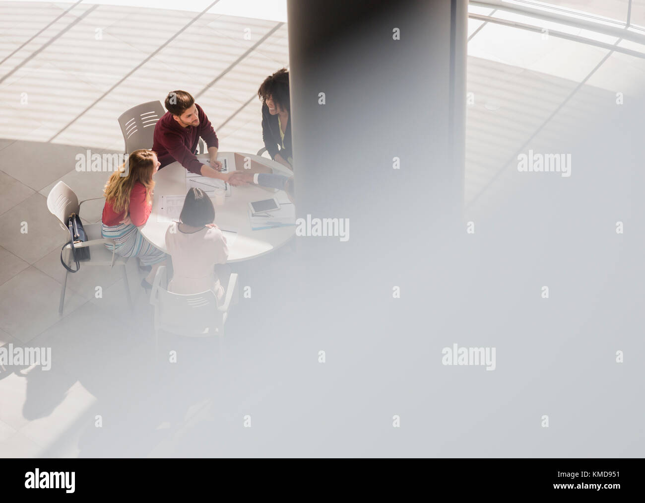 Business people meeting,planning in office meeting Stock Photo - Alamy