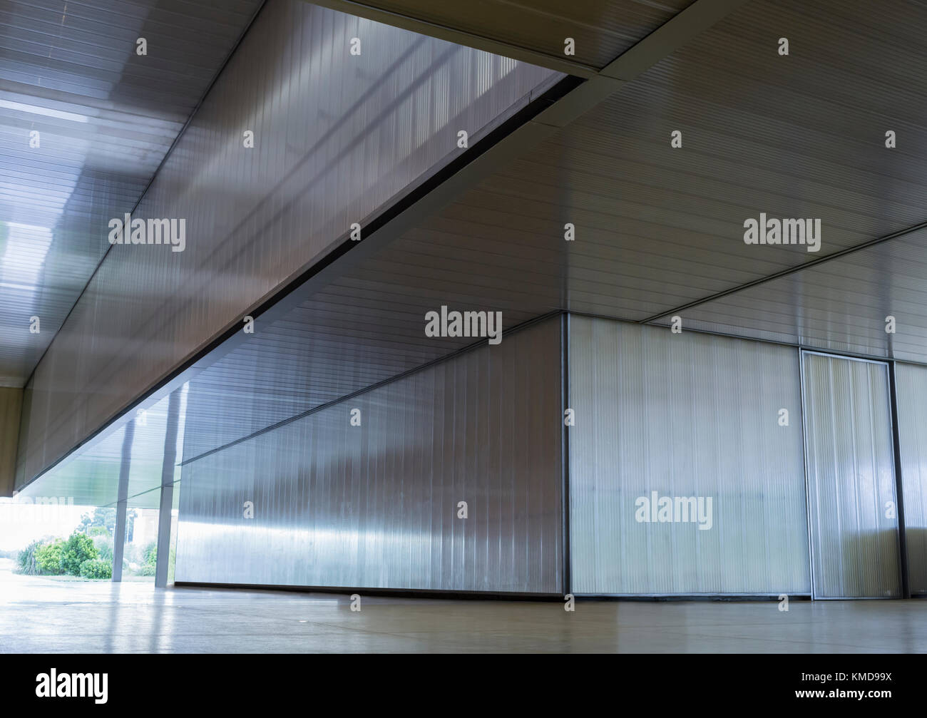 Modern office lobby corridor Stock Photo