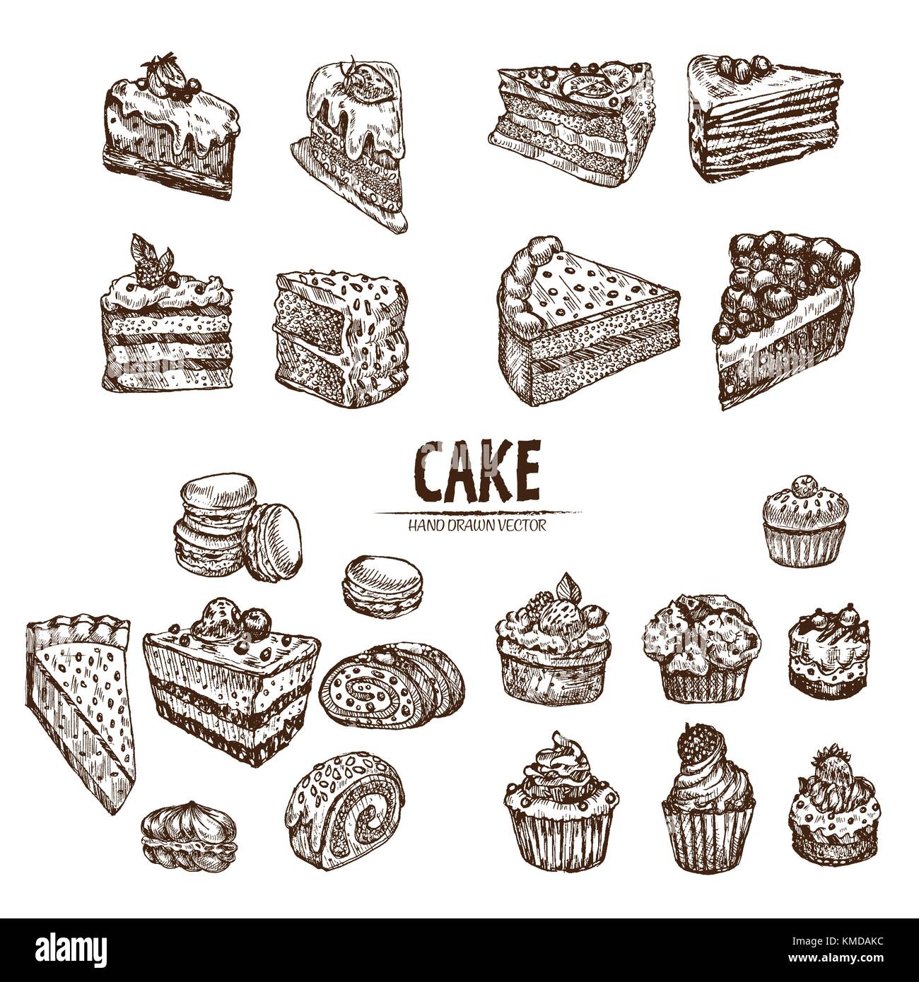 240 Clip Art Of Draw A Birthday Cake Illustrations RoyaltyFree Vector  Graphics  Clip Art  iStock