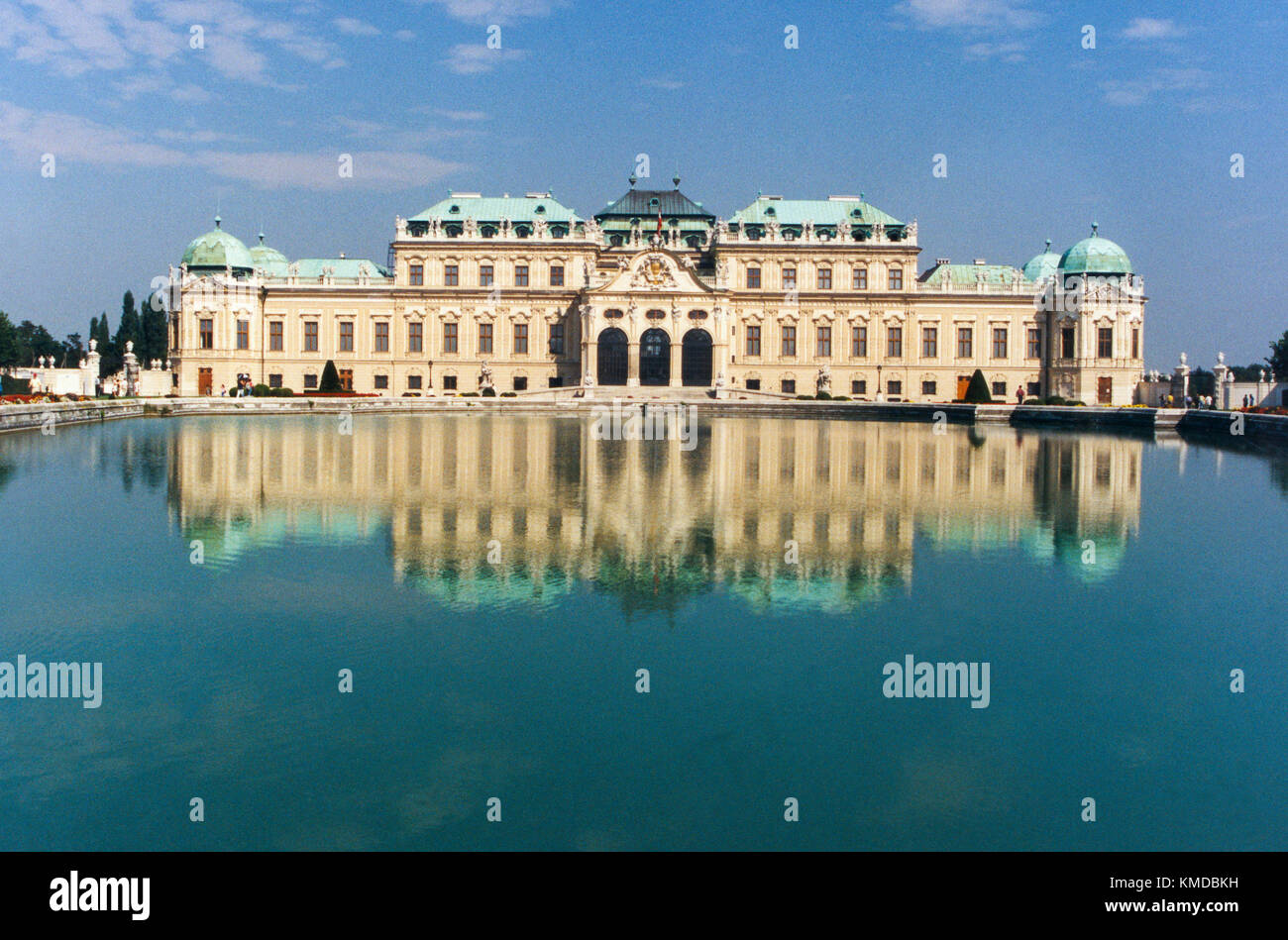 BELVEDERE CASTLE Vienna Austria 2004 Stock Photo