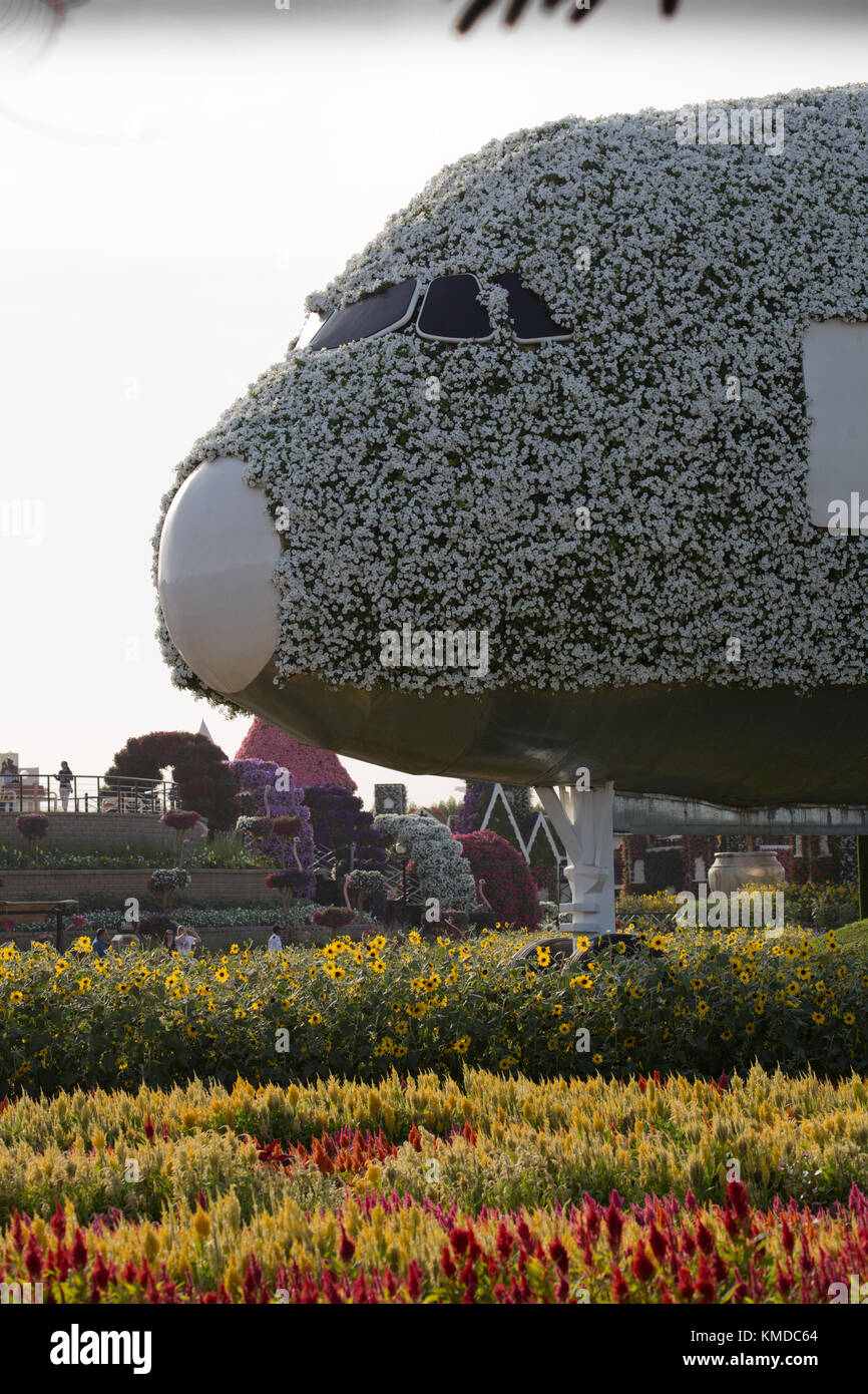 Dubai Miracle Garden Stock Photo Alamy