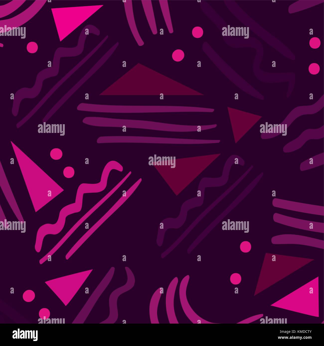 color figures abstract memphis style background Stock Vector Image ...