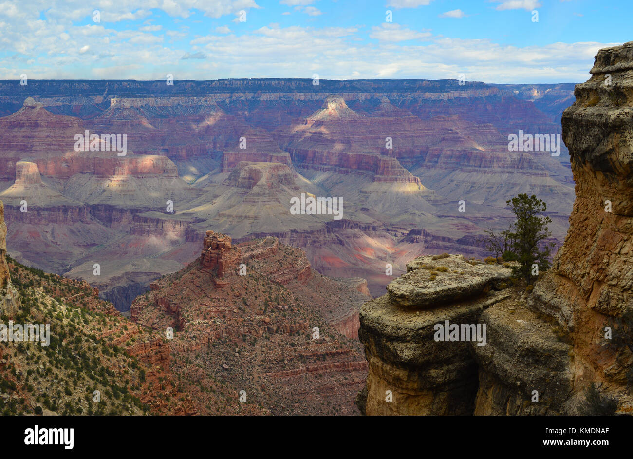 A view of the Grand canyon, Arizona, USA. One of the world wonder. Stock Photo