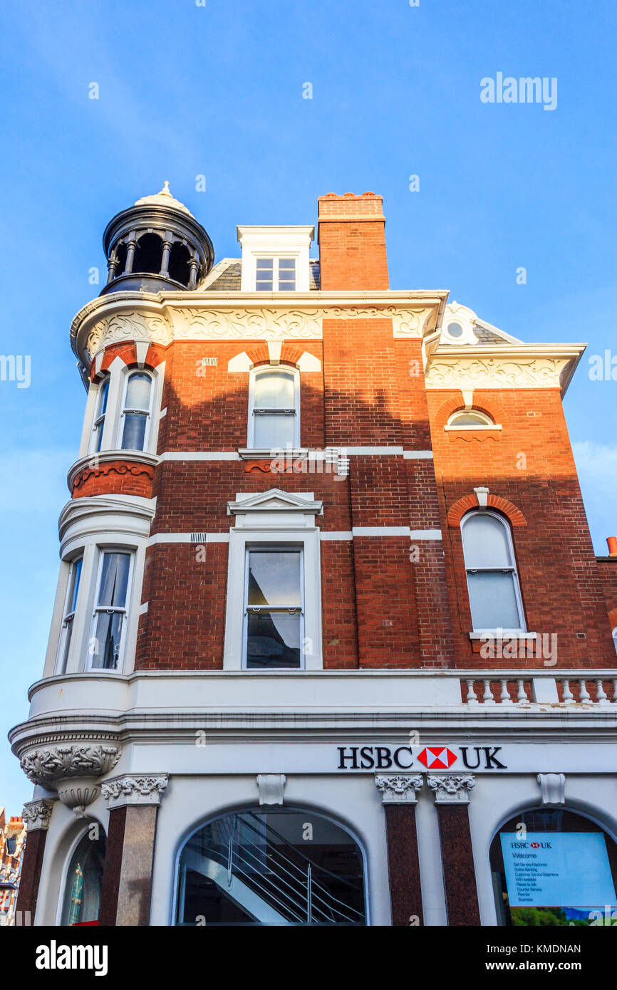 HSBC bank, Muswell Hill Broadway, London, UK Stock Photo