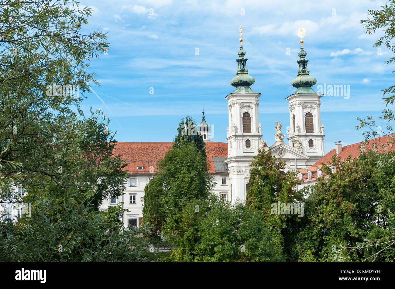 Church in Graz, Styria, Austria, Europe Stock Photo - Alamy