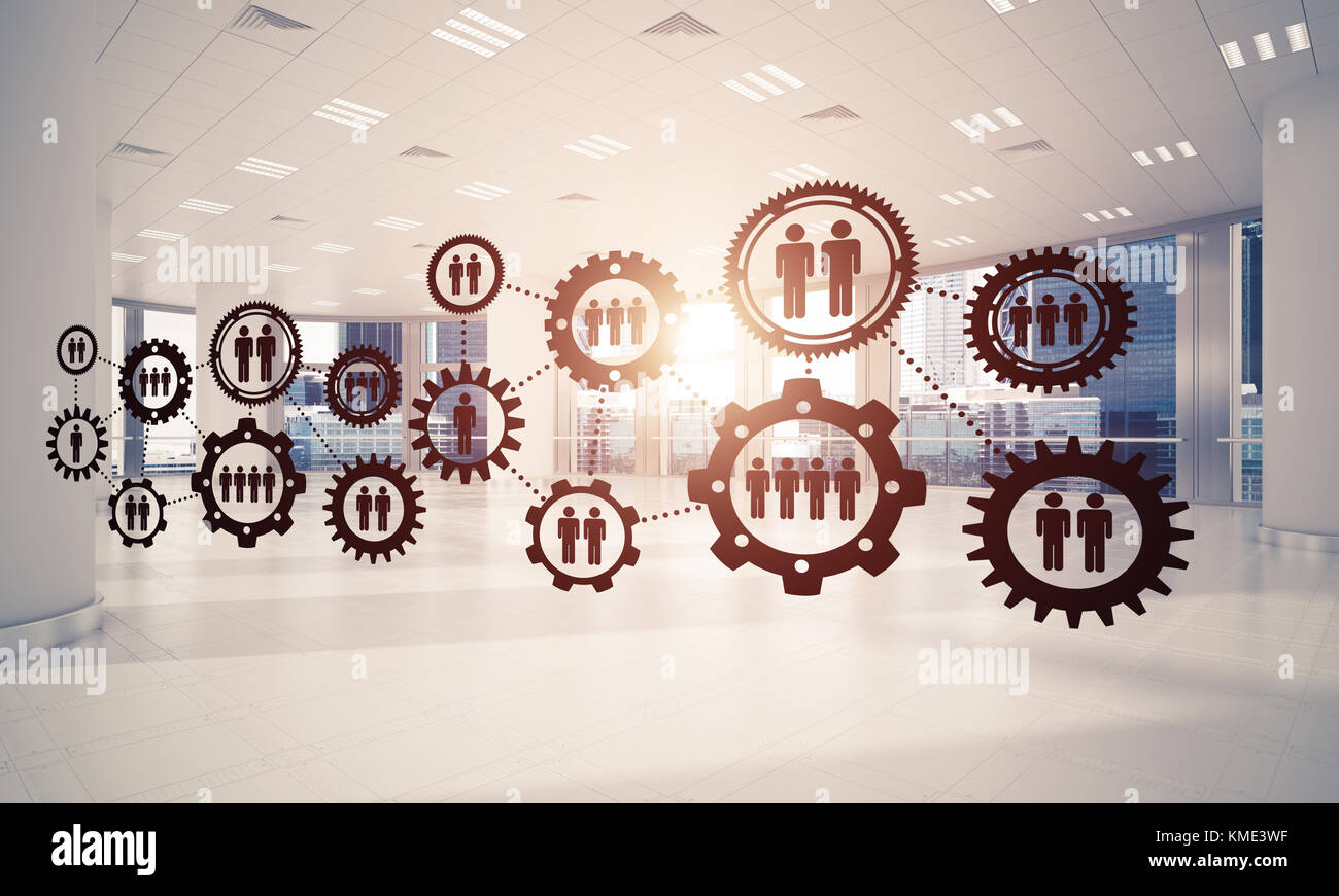 Networking and wireless connection as concept for effective mode Stock ...