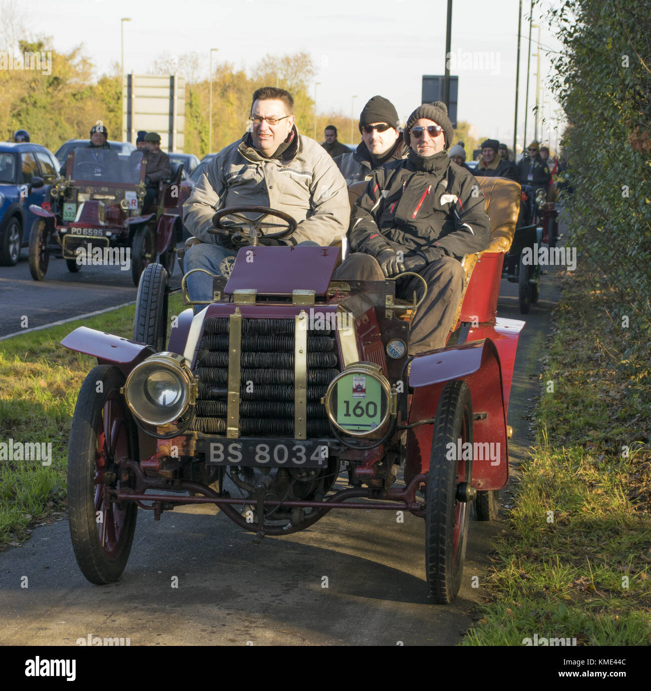 London to Brighton Vintage car run 2017 Featuring: Atmosphere Where