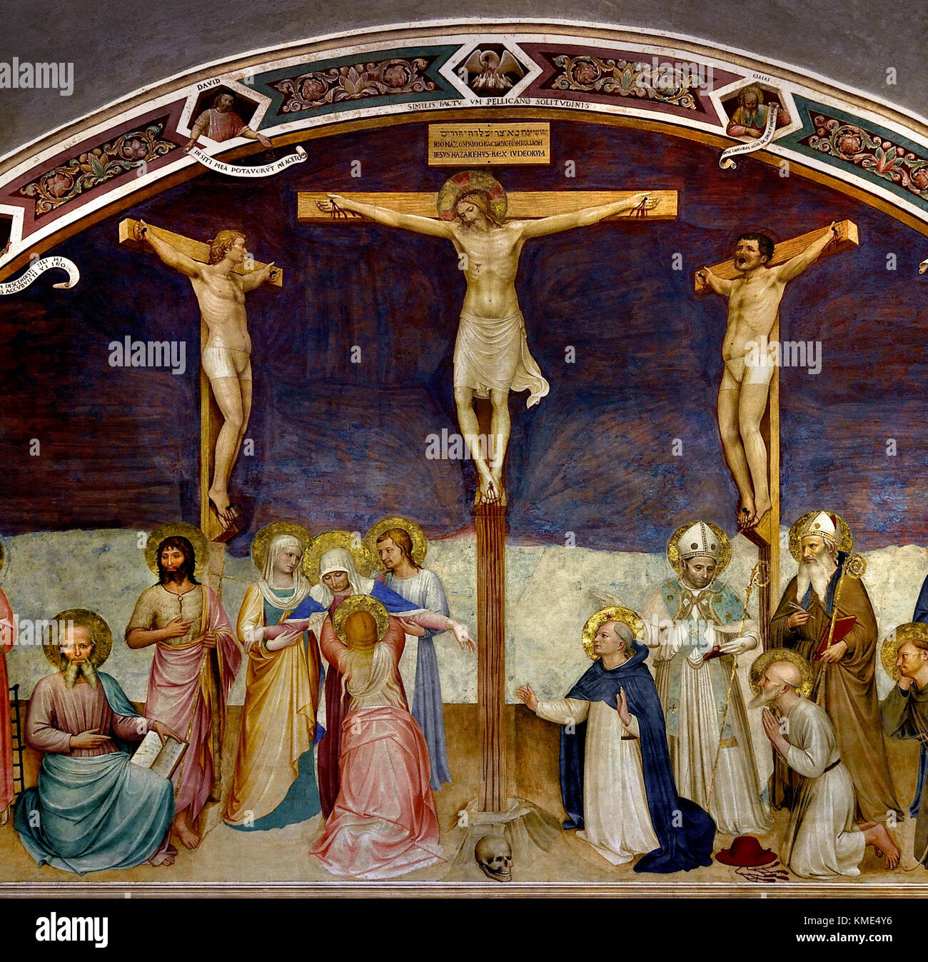 Crucifixion with Saints, Fra Beato Angelico, 14411442, Pedro Juan