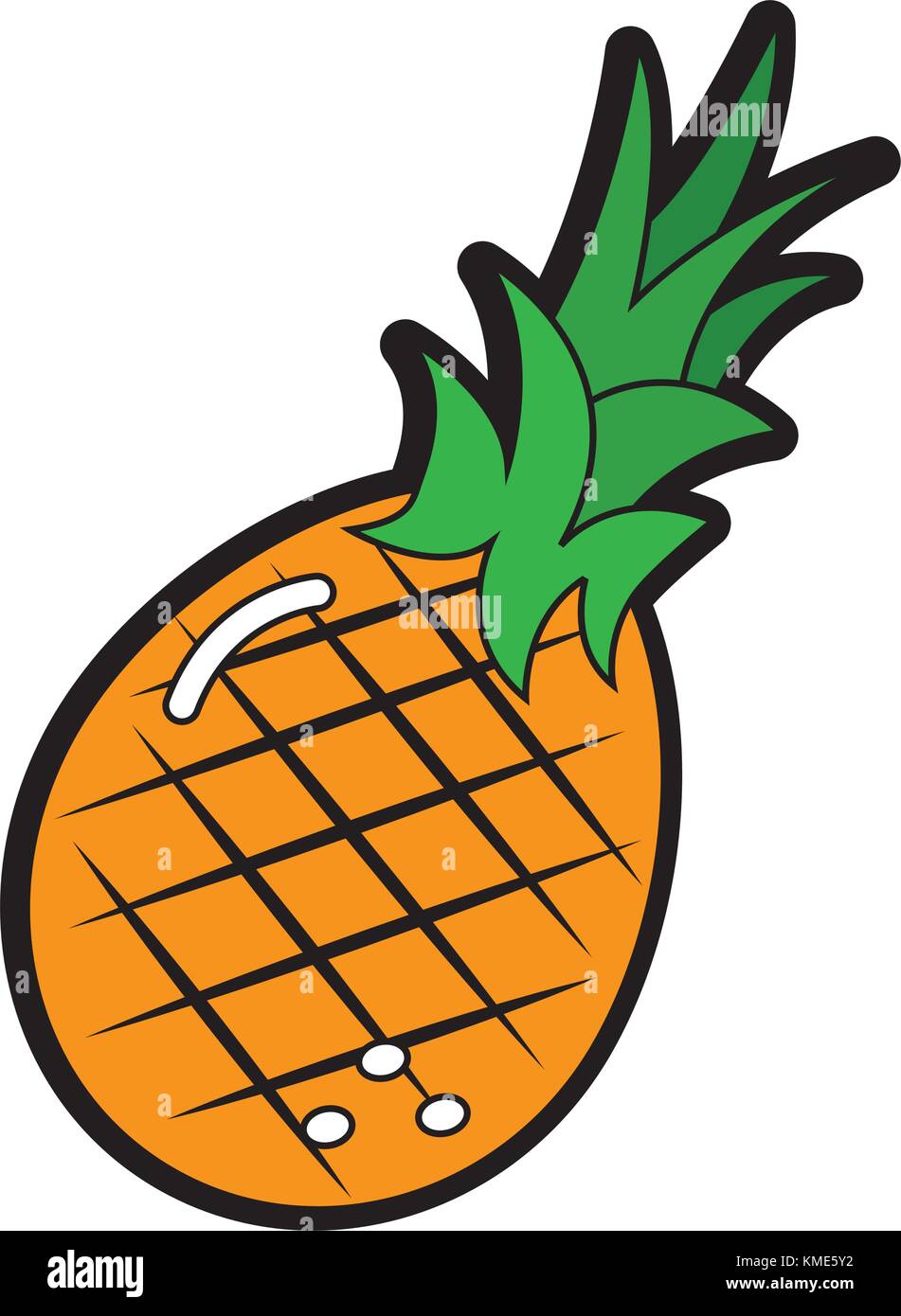 pineapple fruit icon image Stock Vector Image & Art - Alamy