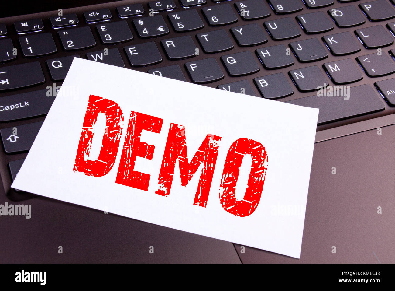 Digital marketing update in laptop hi-res stock photography and images ...