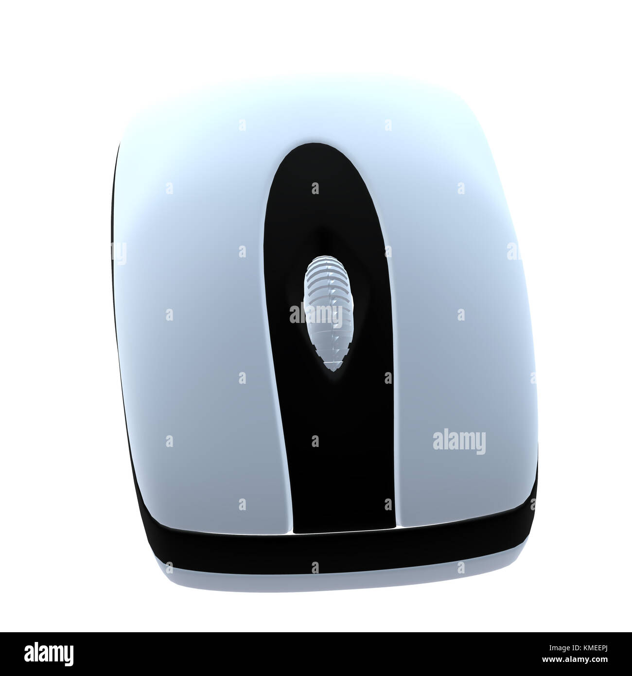 3D computer mouse on a white background Stock Photo - Alamy