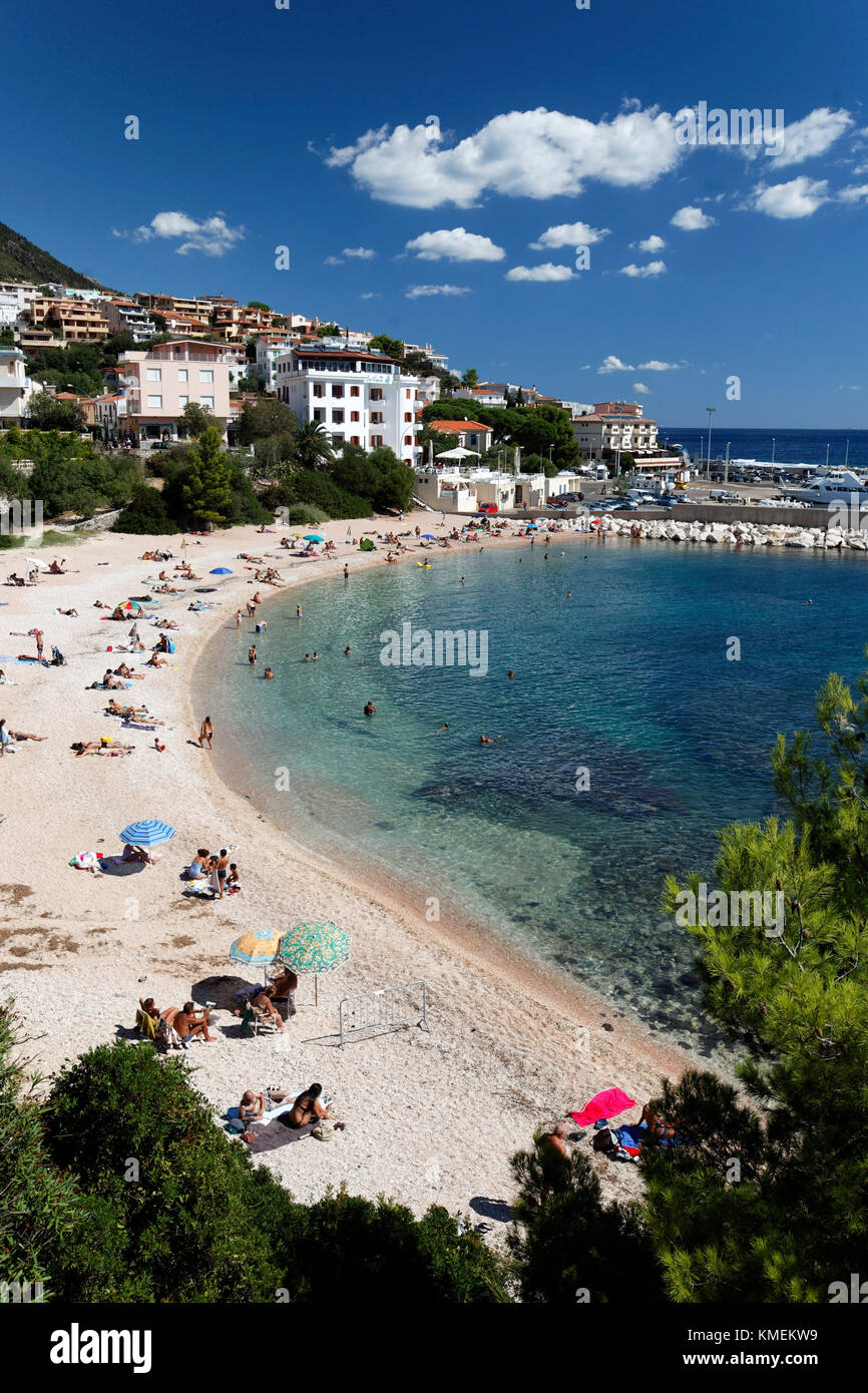 Cala Ganone Italy Sardinia Stock Photo