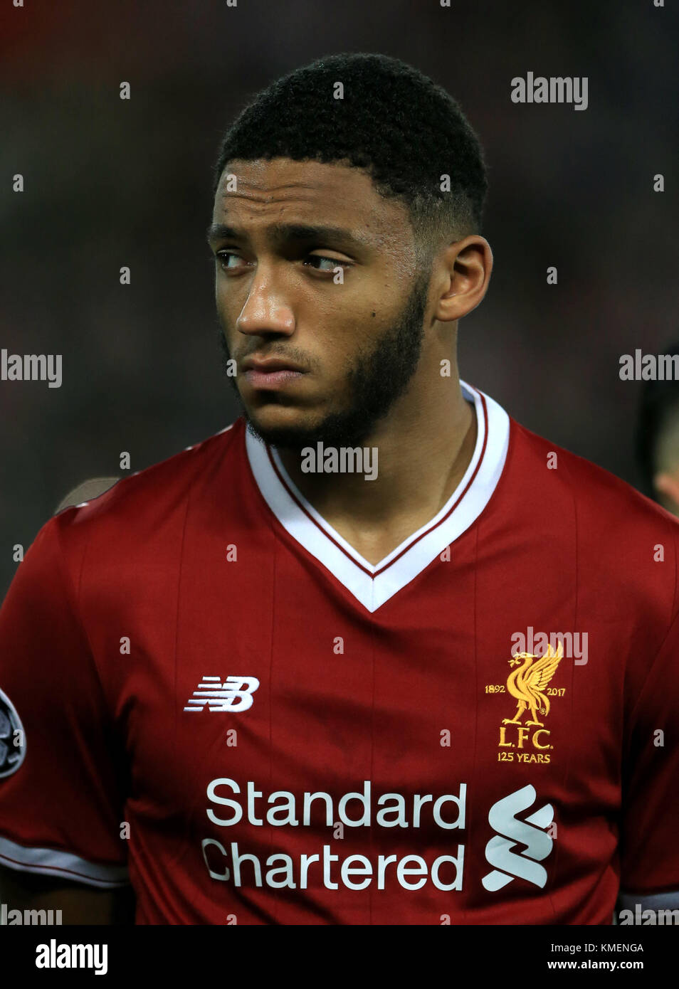 Liverpool's Joe Gomez during the UEFA Champions League, Group E match