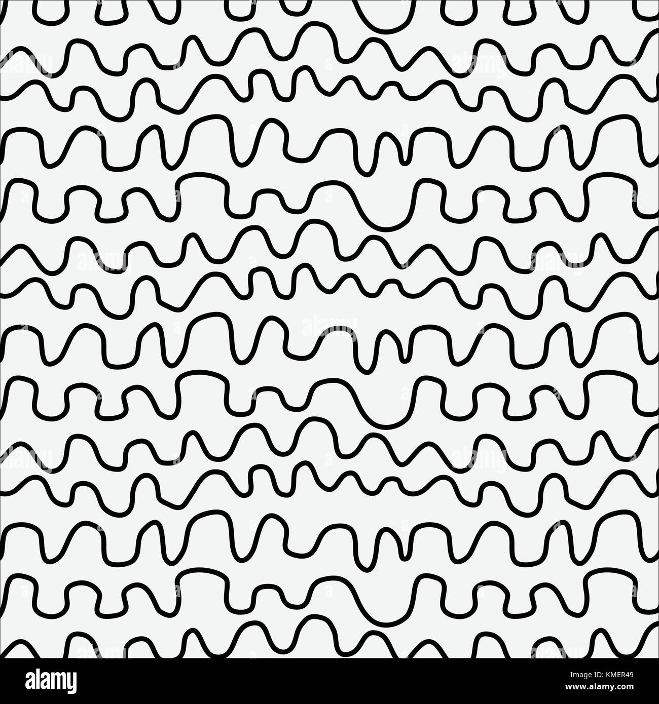 Pattern With Lines Hand Drawn Vector Stock Vector Image & Art - Alamy