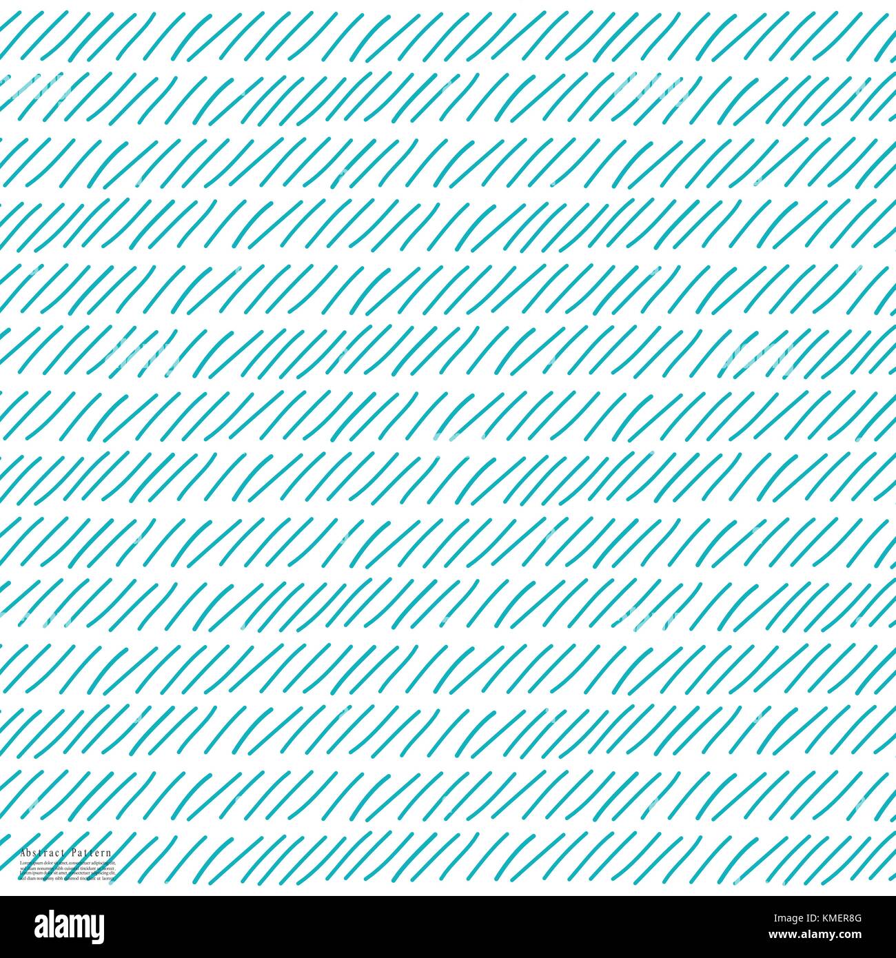 Abstract Pattern With Lines Hand Drawn Stock Vector Image & Art - Alamy