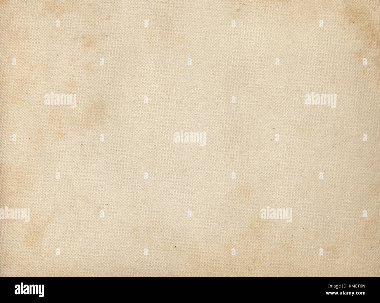 Old dirty canvas texture or background for the design. Natural linen material. Stock Photo